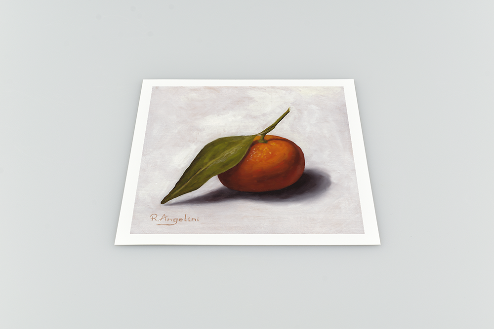 Clementine Square Giclee Art Print