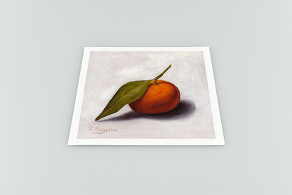 Clementine Square Giclee Art Print