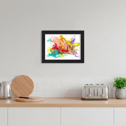 Colour Chaos | Abstract Art Print