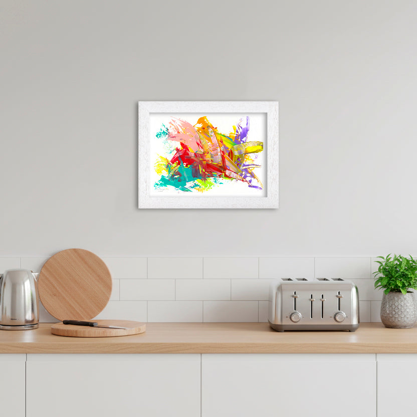 Colour Chaos | Abstract Art Print