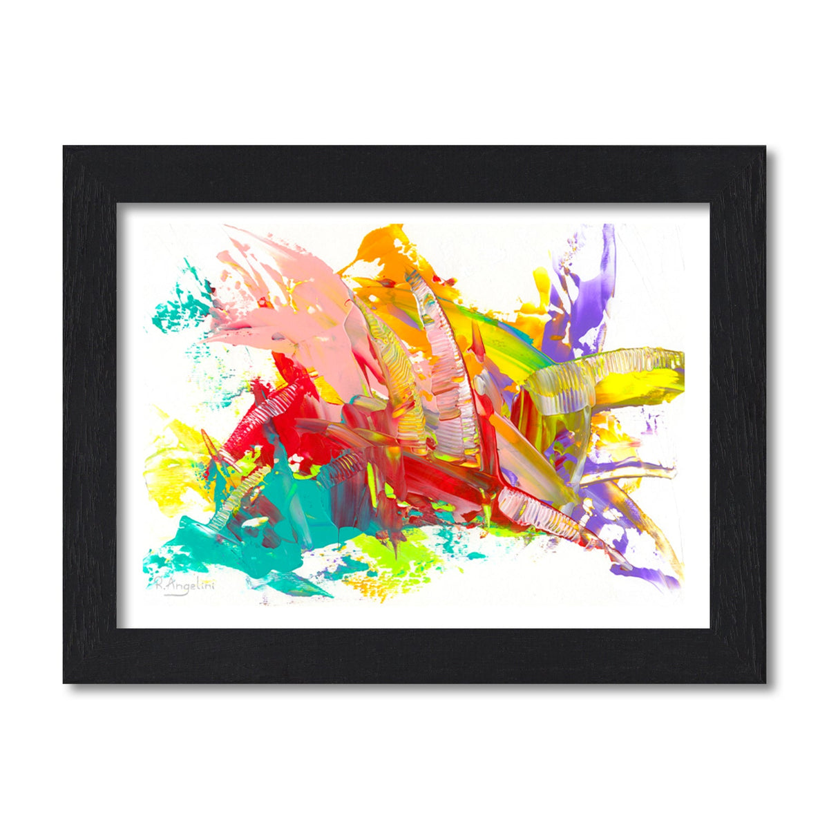 Colour Chaos | Abstract Art Print