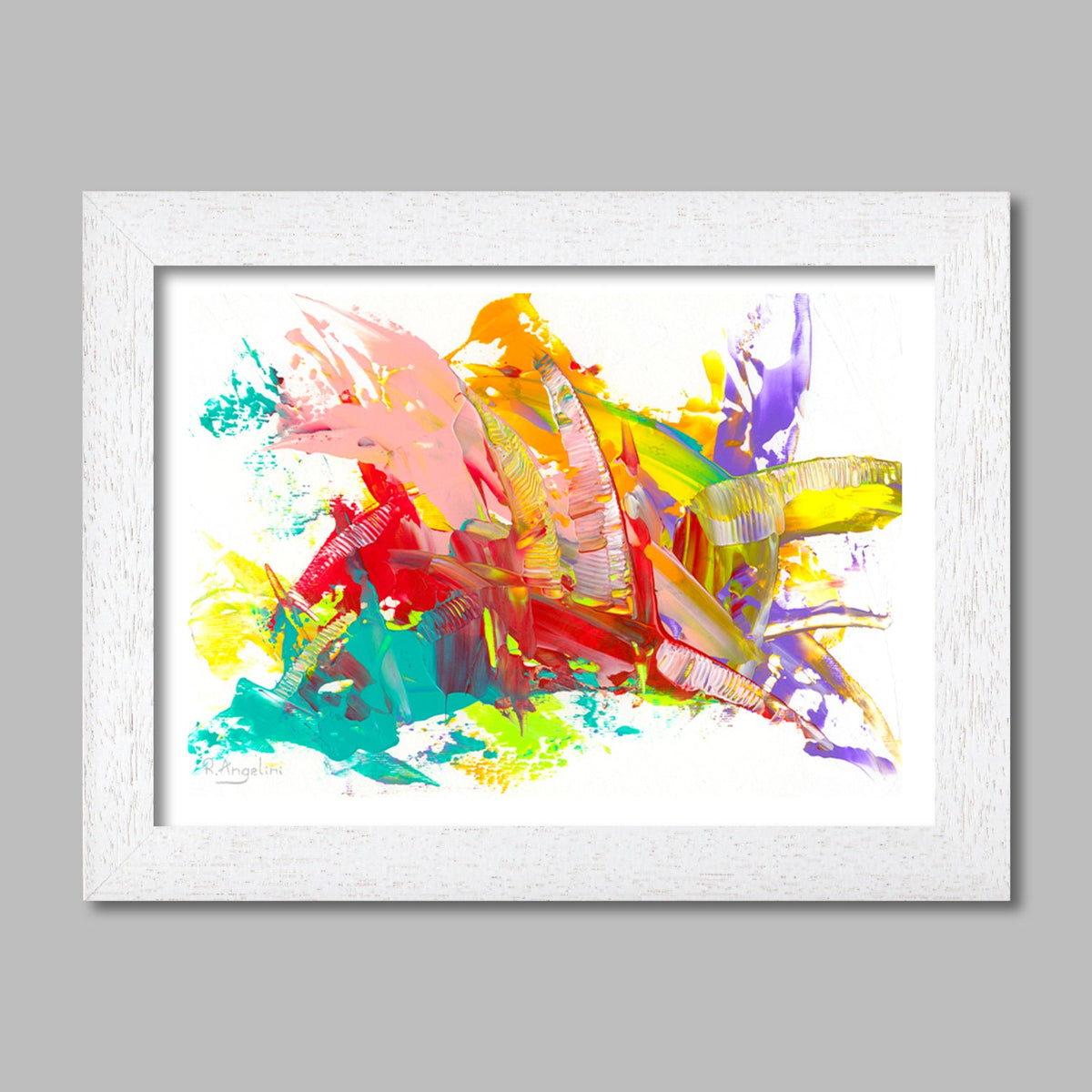 Colour Chaos | Abstract Art Print