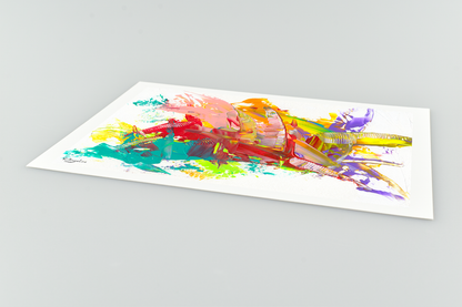 Colour Chaos - Giclee Art Print