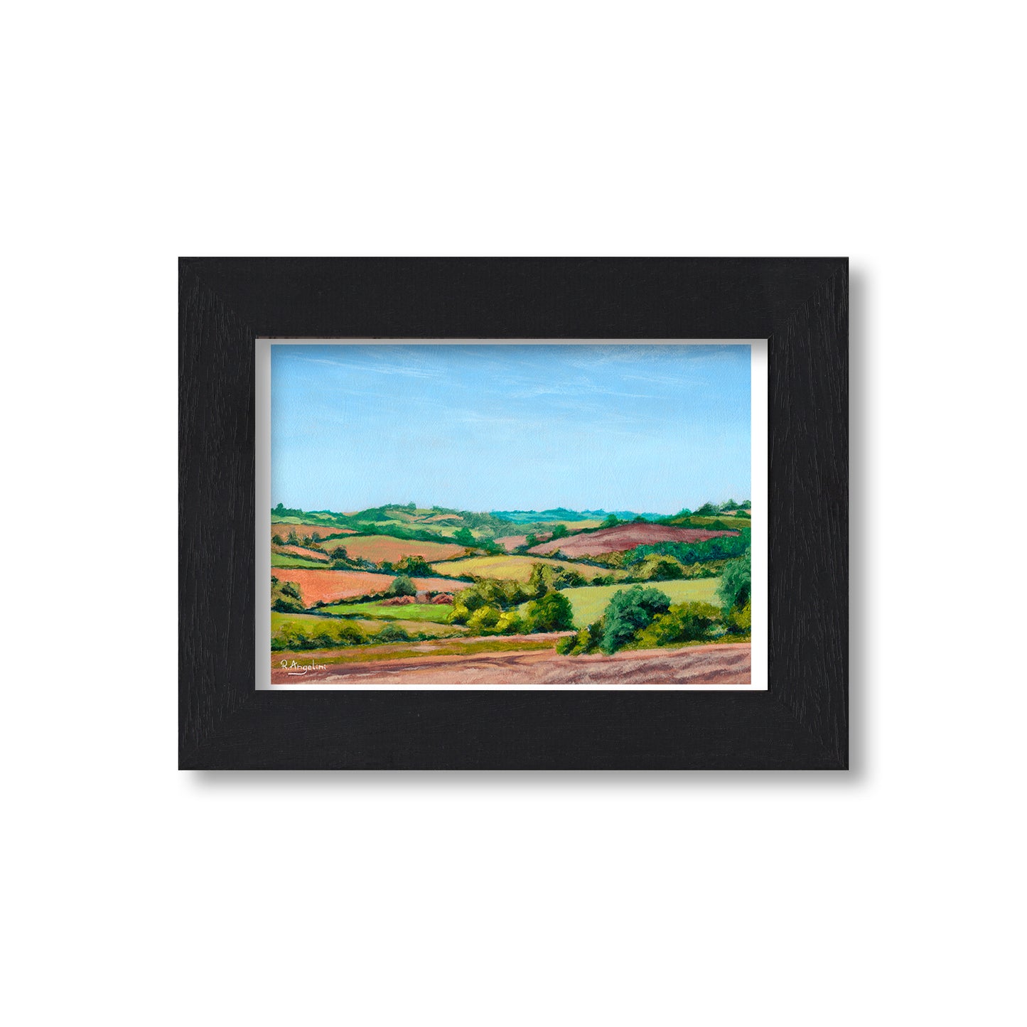 Countryside Rolling Fields 1 - Giclée Art Print