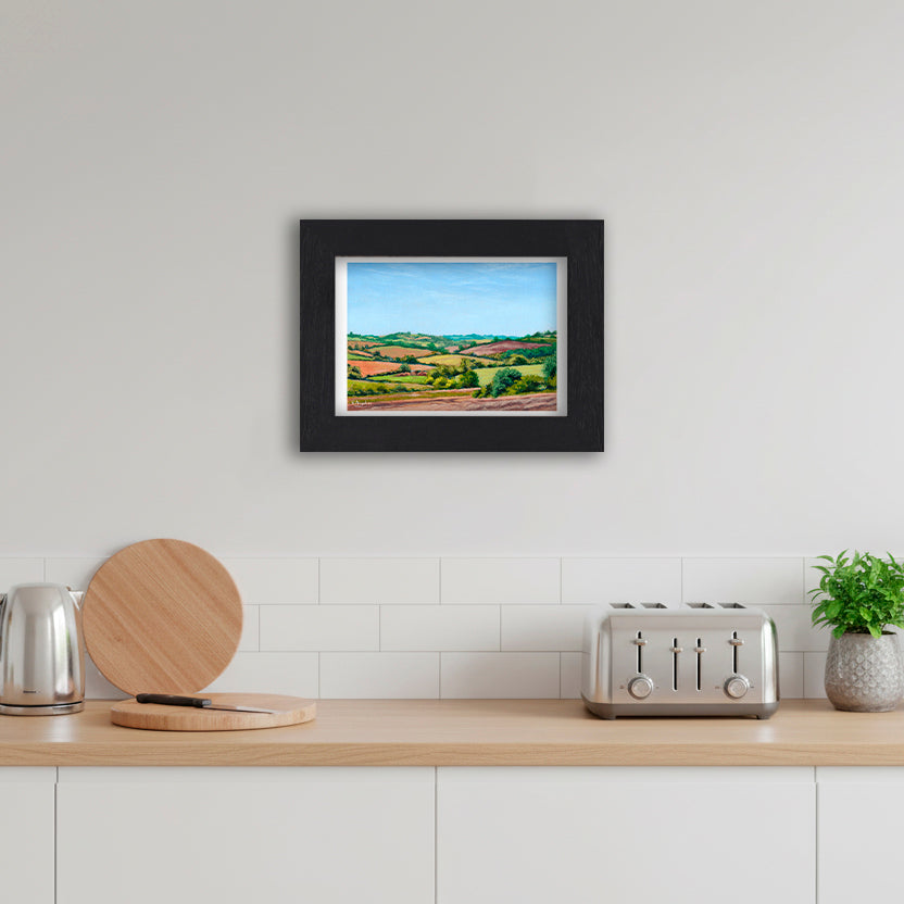 Countryside Rolling Fields 1 - Giclée Art Print