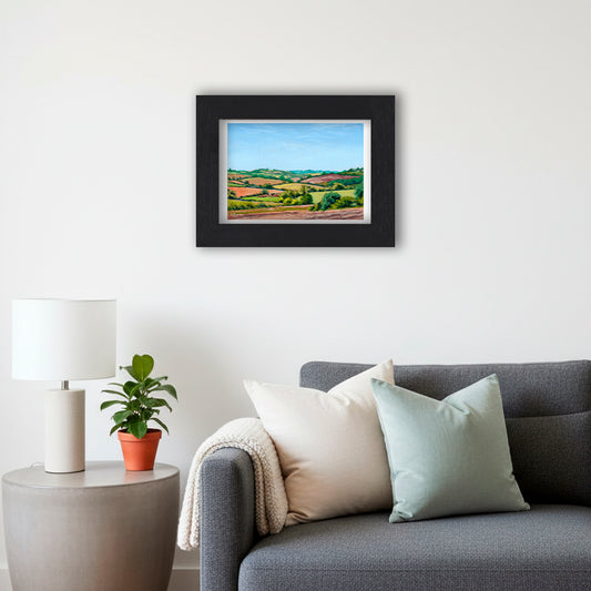 Countryside Rolling Fields 1 - Giclée Art Print