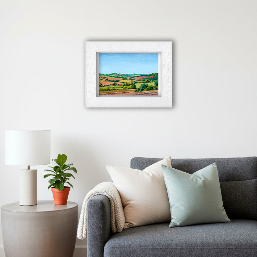 Countryside Rolling Fields 1 - Giclée Art Print