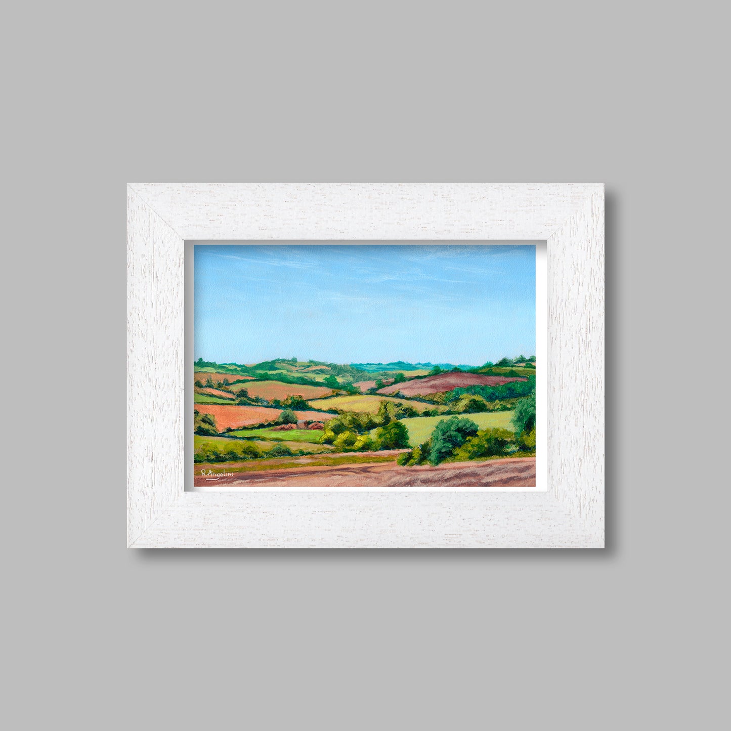 Countryside Rolling Fields 1 - Giclée Art Print