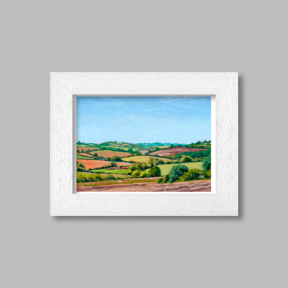Countryside Rolling Fields 1 - Giclée Art Print