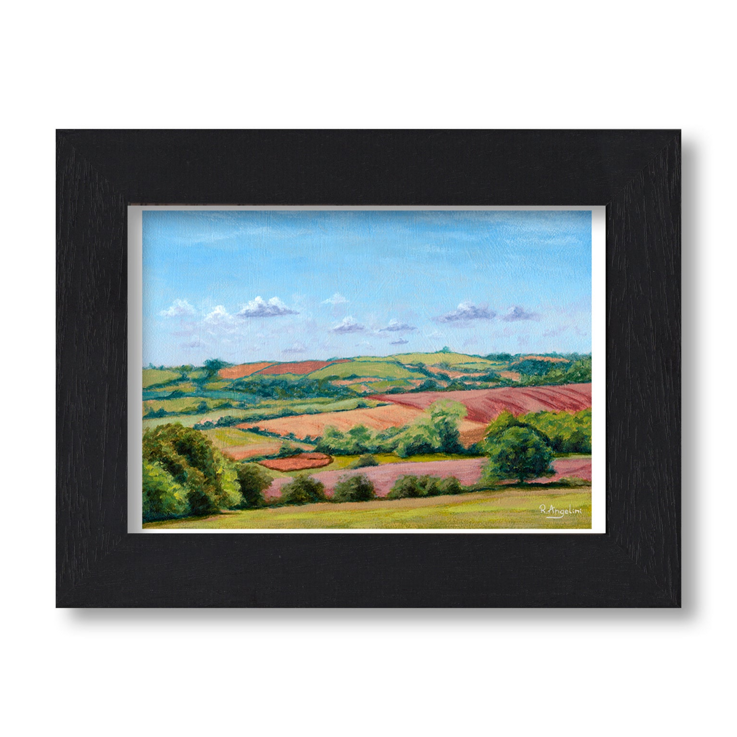Countryside Rolling Fields 2 - Giclée Art Print