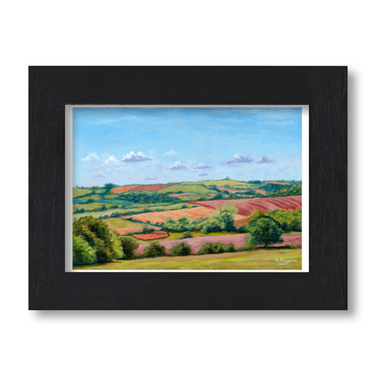 Countryside Rolling Fields 2 - Giclée Art Print
