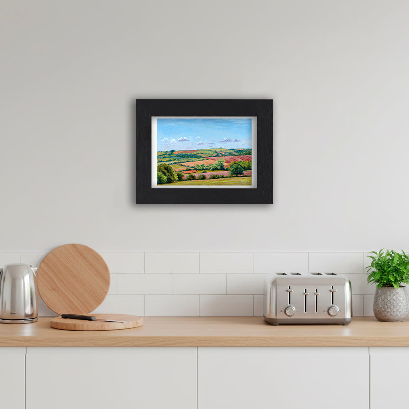 Countryside Rolling Fields 2 - Giclée Art Print
