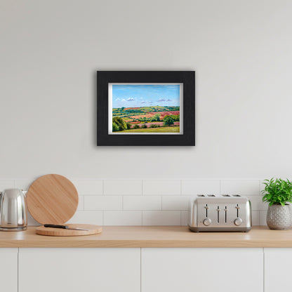 Countryside Rolling Fields 2 - Giclée Art Print
