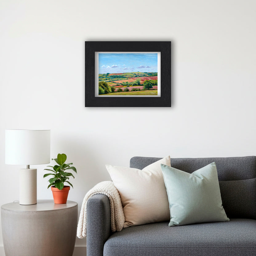 Countryside Rolling Fields 2 - Giclée Art Print