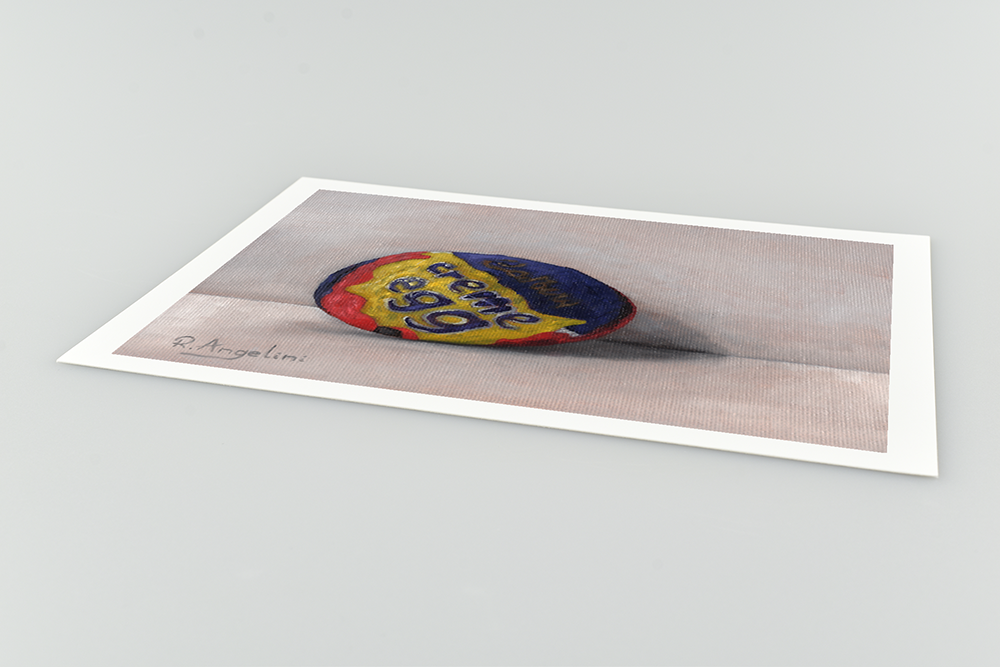Creme Egg Giclee Art Print Close Up