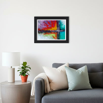 Cruciform - Design 3 | Abstract Art Print