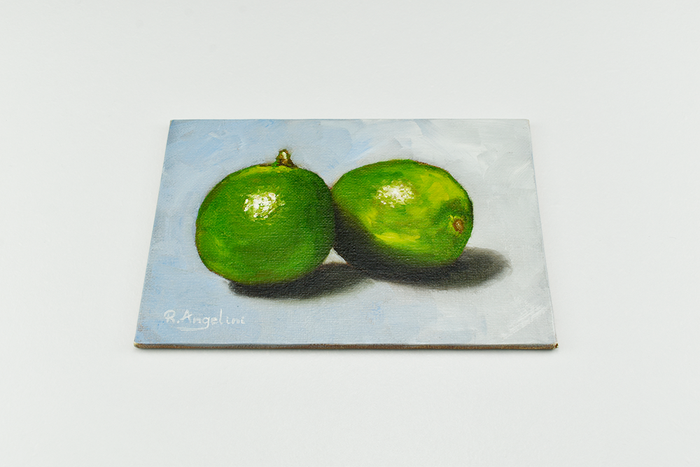 'Pair of Limes' - Original Oil Painting