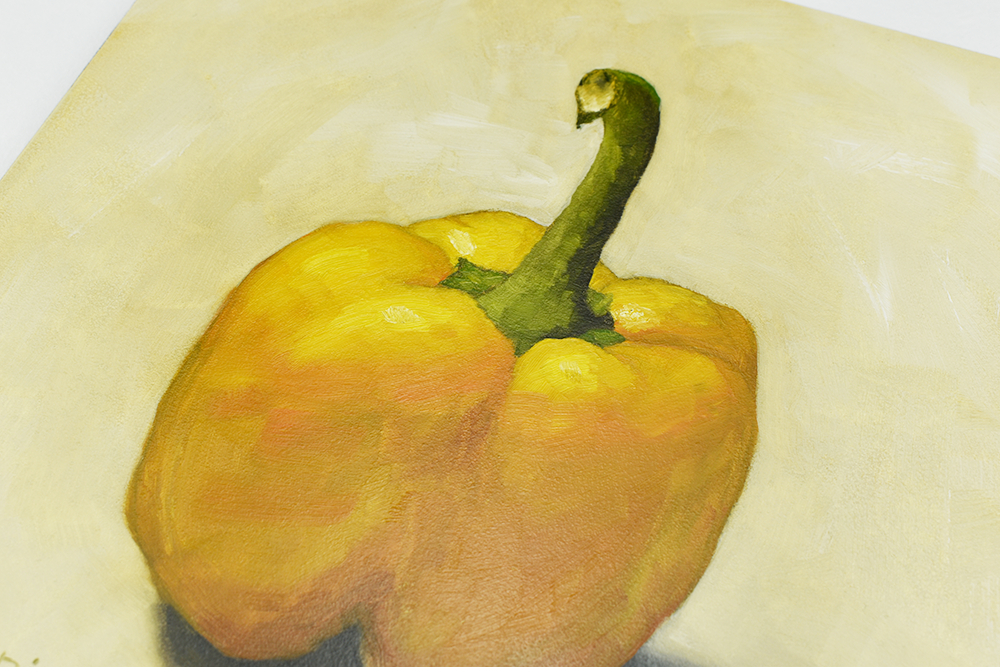 'Yellow Pepper' - Original Oil Painting