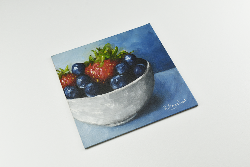 'Fruit Bowl' - Original Oil Painting