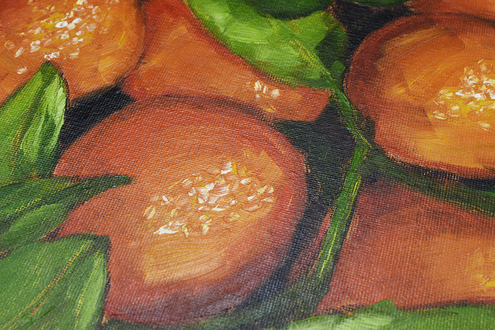 'Orange Tree' - Original Oil Painting