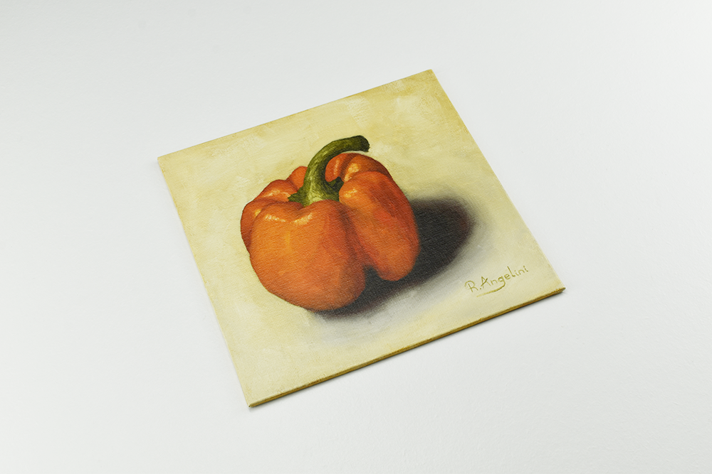 'Orange Pepper' - Original Oil Painting