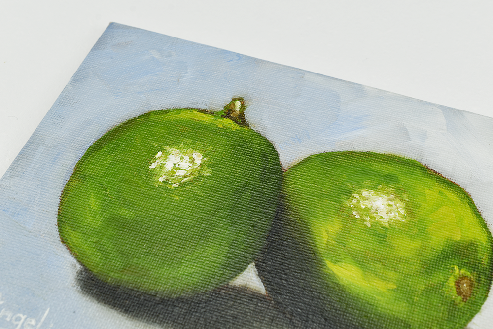 'Pair of Limes' - Original Oil Painting