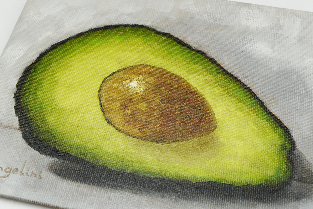 'Avocado' - Original Oil Painting