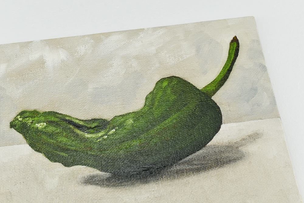 'Green Chilli' - Original Oil Painting