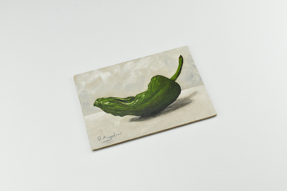 'Green Chilli' - Original Oil Painting