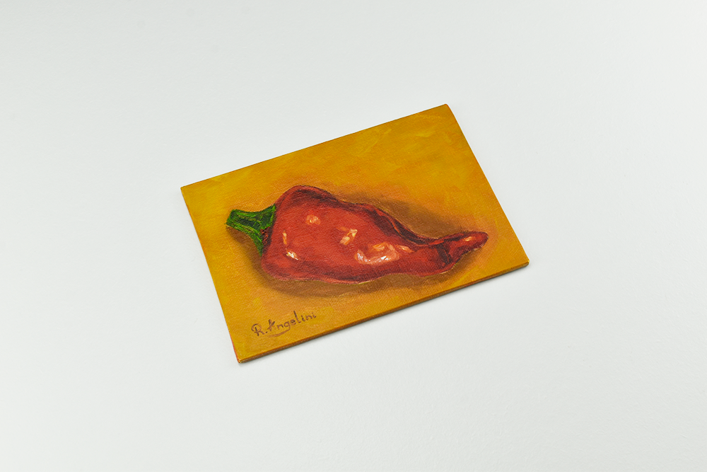 'Red Sweet Pepper' - Original Oil Painting