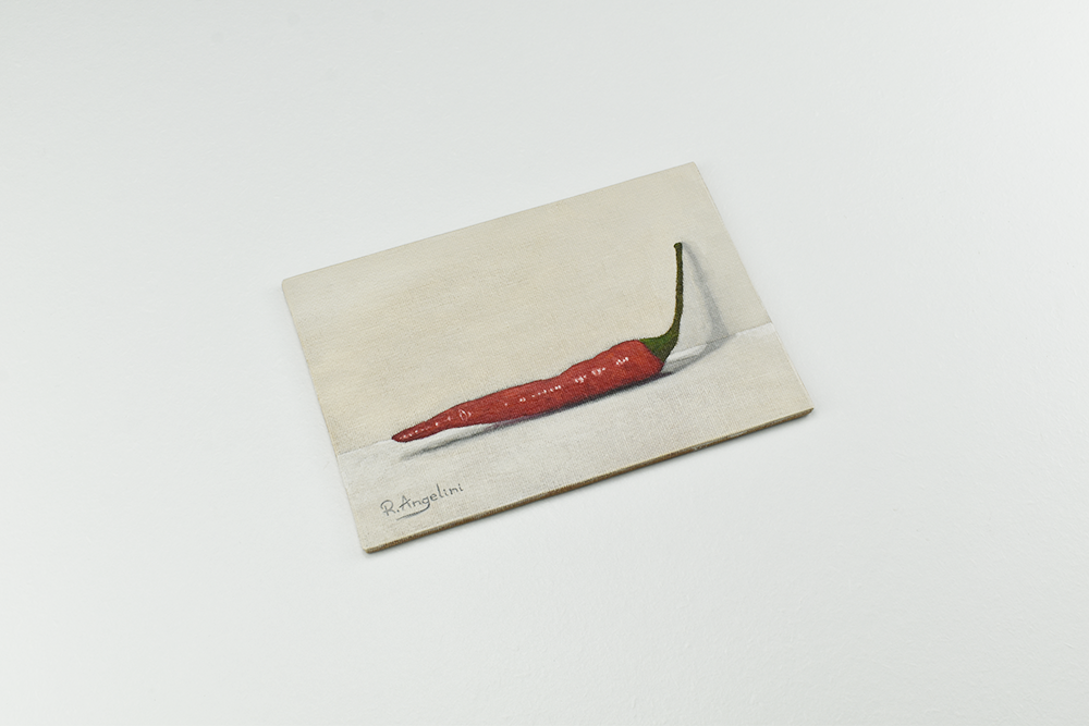 'Red Bird's Eye Chilli' - Original Oil Painting