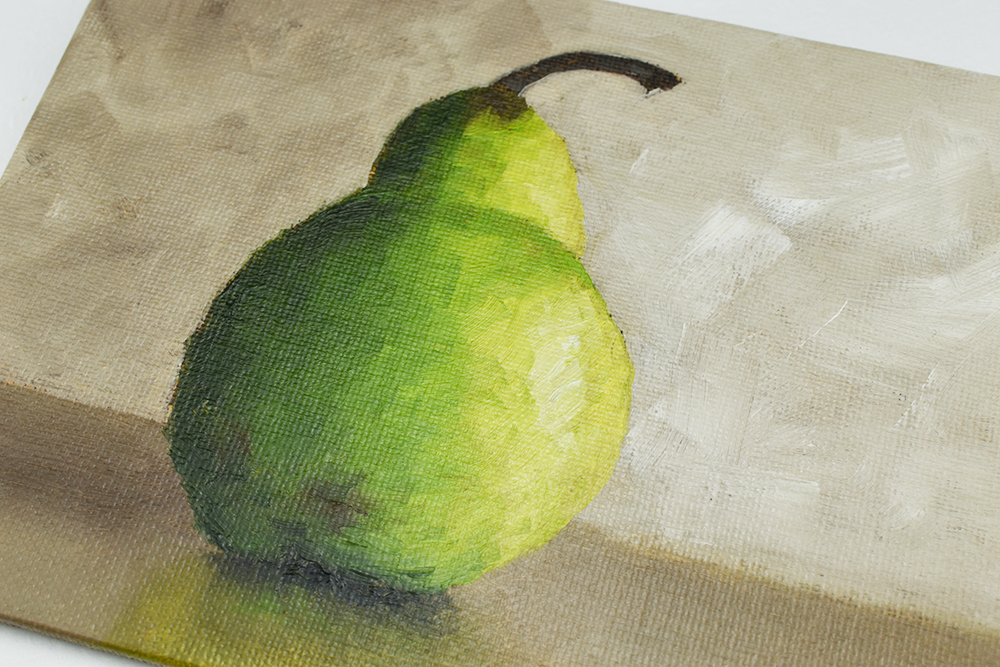 'Pear Still Life' - Original Oil Painting