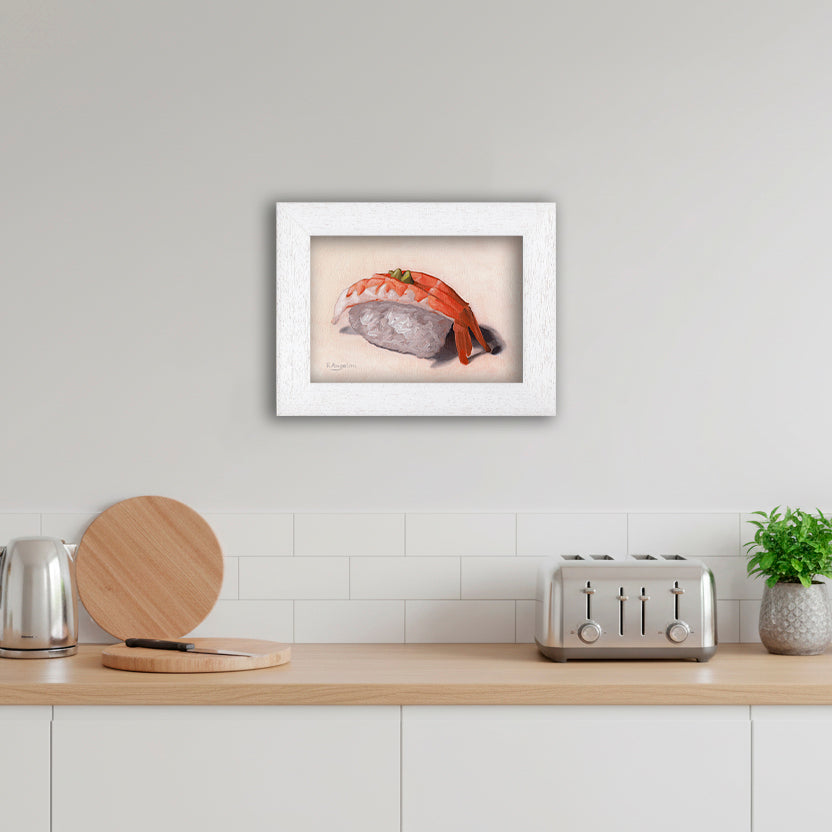 Ebi Nigiri Sushi - Giclée Art Print
