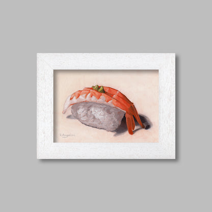 Ebi Nigiri Sushi - Giclée Art Print