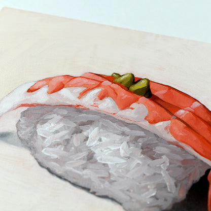 Ebi Nigiri Sushi - Original Artwork