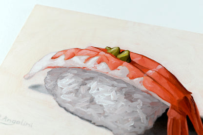 Ebi Nigiri Sushi - Original Artwork