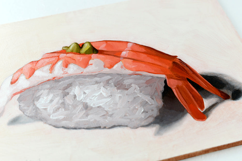 Ebi Nigiri Sushi - Original Artwork