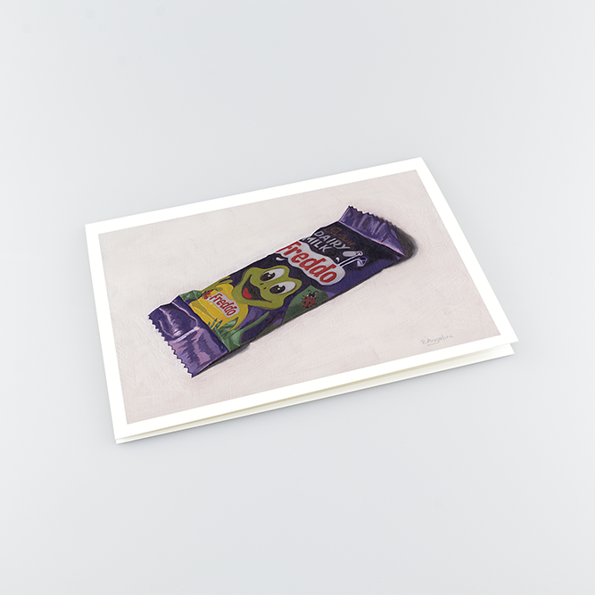 Freddo - A5 Greetings Cards Top Down