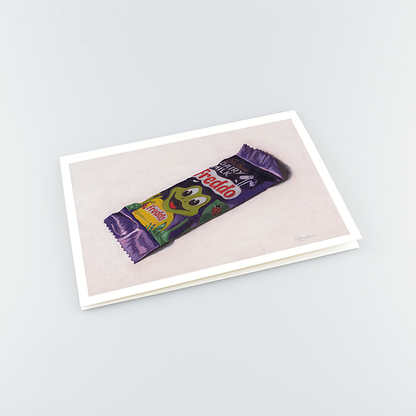 Freddo - A5 Greetings Cards Top Down