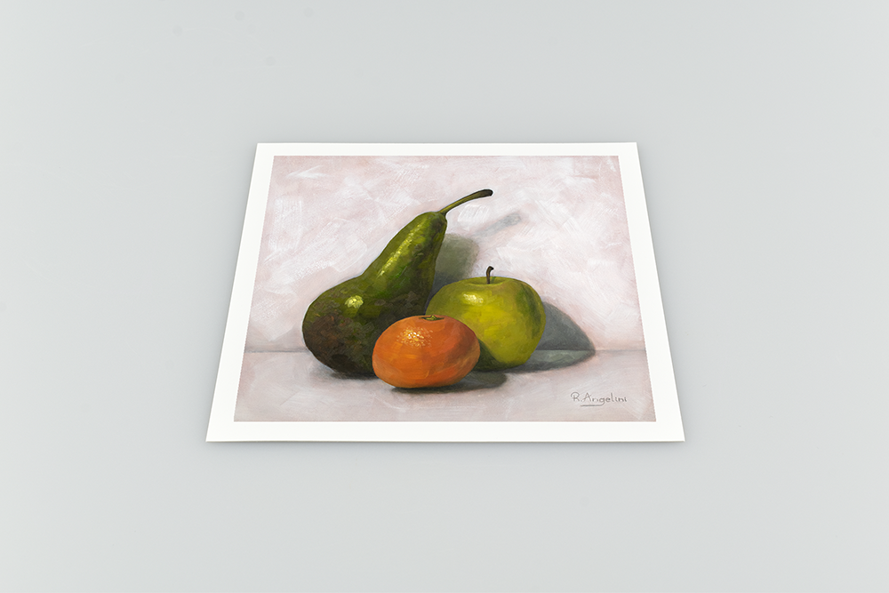 Fruit Still Life Square Giclee Art Print
