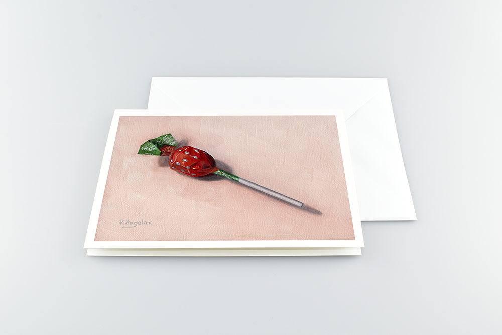 Fruity Pops Lollipop - A5 Greetings Cards with Envelope