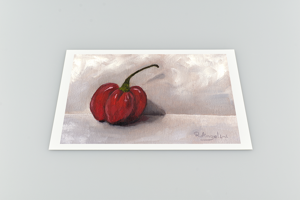 Ghost Chilli Giclee Art Print