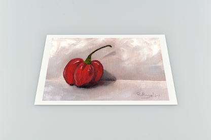 Ghost Chilli Giclee Art Print