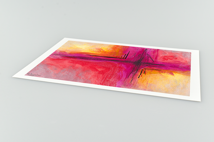 Cruciform Abstract Study 2 - Giclee Art Print