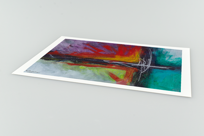 Cruciform Abstract Study 3 - Giclee Art Print