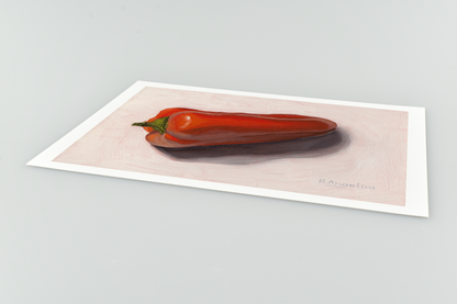 Orange Pepper - Giclee Art Print