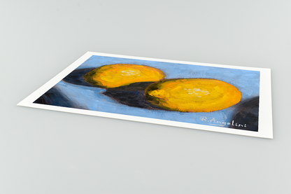 Pair of Lemons - Giclee Art Print