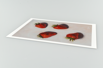 Strawberries - Giclee Art Print