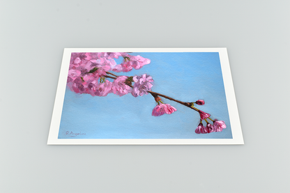 Cherry Blossom Tree - Giclee Art Print