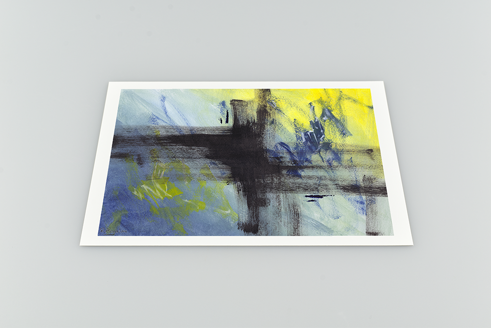 'Cruciform Abstract Study 5' - Giclee Print - Open Edition